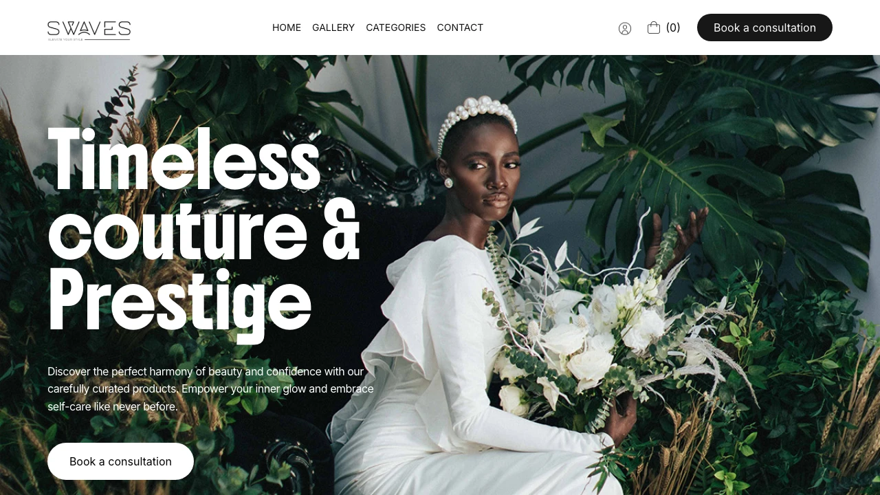 The Swaves website